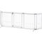 Show in main carousel: Richell Wide Premium Plus Mini Wood Freestanding Dog Gate, 24-in, White slide 3 of 4