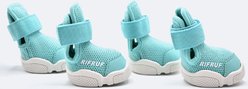 RIFRUF Caesar 1 Dog Boot, Aqua, size 5