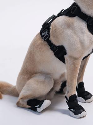 Show full view: RIFRUF Caesar 1 Dog Boot, Black, 6 slide 4 of 11