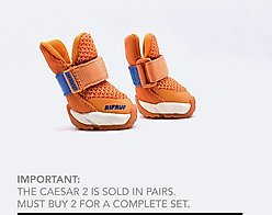 RIFRUF Caesar 2 Dog Boots, Apricot, 0