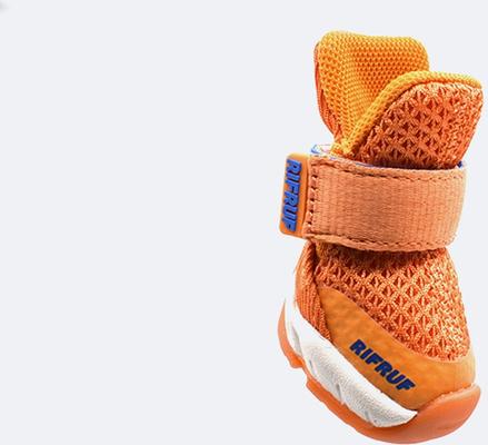 Show full view: RIFRUF Caesar 2 Dog Boots, Apricot, 0 slide 2 of 9