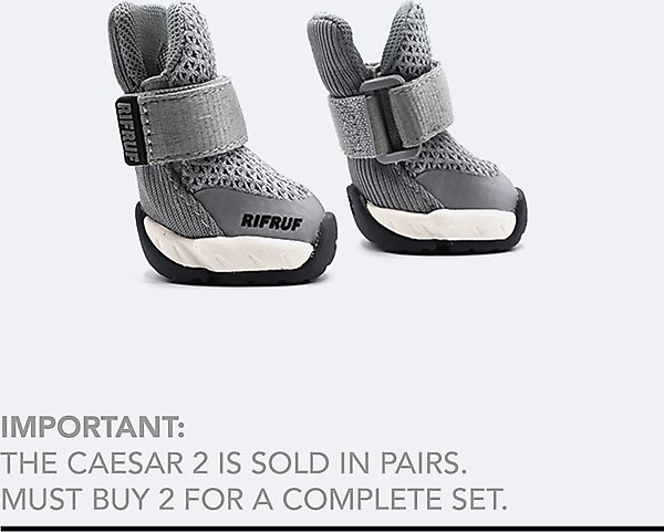 Show full view: RIFRUF Caesar 2 Dog Boots, Griffin, 0 slide 1 of 9