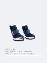 RIFRUF Caesar 2 Dog Boots, Navy, size 2