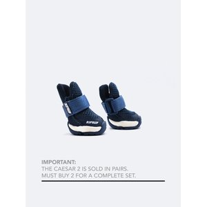 RIFRUF Caesar 2 Dog Boots, Navy, 4
