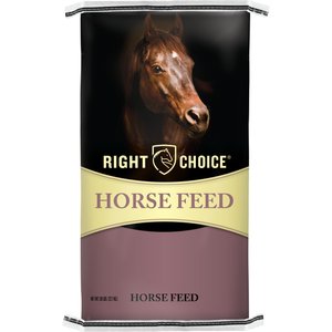 Right Choice Performance Pellet Horse Feed, 50-lb bag