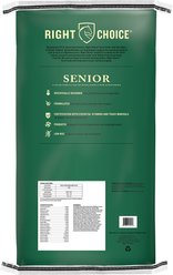 Right Choice Senior Pellet Horse Feed, 50-lb bag slide 2 of 6