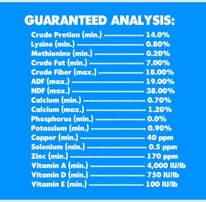 Show full view: Right Choice Senior Pellet Horse Feed, 50-lb bag slide 5 of 6