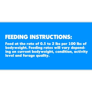 Right Choice Senior Pellet Horse Feed, 50-lb bag