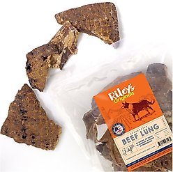 Riley's Beef Lung Dehydrated Dog Treats, 8-oz bag