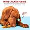 Show in main carousel: Riley's Chicken Wrapped Beef Hide Natural Dog Chew Treats, Medium, 12 count slide 4 of 10