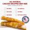 Show in main carousel: Riley's Chicken Wrapped Beef Hide Natural Dog Chew Treats, Medium, 12 count slide 3 of 10