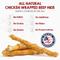 Show in main carousel: Riley's Chicken Wrapped Beef Hide Natural Dog Chew Treats, Small, 21 count slide 3 of 9