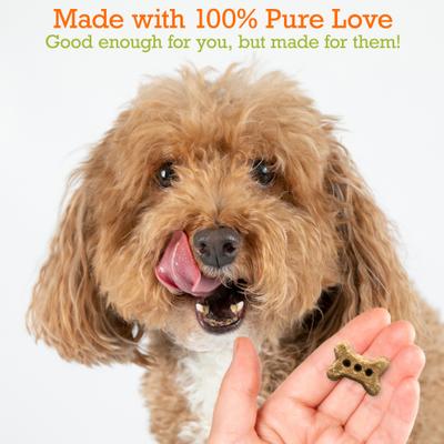 Show full view: Riley's Sweet Potato Recipe Biscuit Dog Treat, 5-oz bag, Small slide 4 of 10