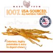 Show in main carousel: Riley's Turkey Tendons Natural Dog Chew Treats, 4-oz bag slide 3 of 8