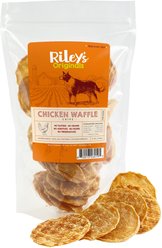 Riley's Waffles Chicken Chips Dehydrated Chicken Dog Treats, 6-oz bag