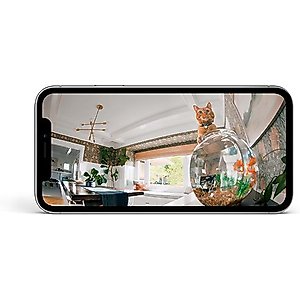 Ring 2nd Generation Indoor Camera Pet Tag Bundle, White