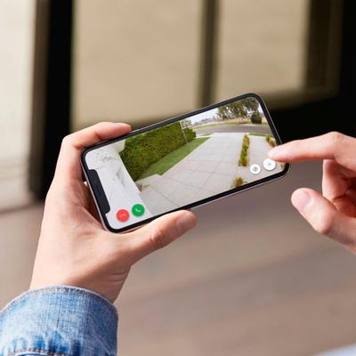 Show full view: Ring Floodlight Cam Wired Plus Outdoor WiFi Pet Camera, Black slide 4 of 5