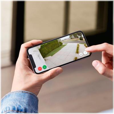 Show full view: Ring Floodlight Cam Wired Plus Outdoor WiFi Pet Camera, White slide 4 of 5