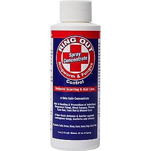 Ring Out Ringworm & Itch Relief Horse, Livestock & Pet Skin Care Concentrate, 4-fl oz bottle