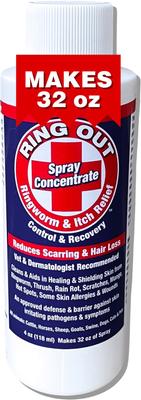 Show full view: Ring Out Ringworm & Itch Relief Horse, Livestock & Pet Skin Care Concentrate, 4-fl oz bottle slide 2 of 9