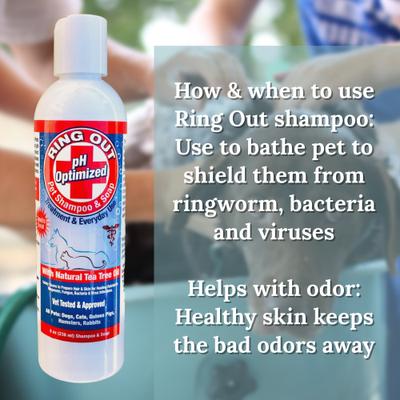 Show full view: Ring Out Shampoo & Soap for Dogs & Cats, 8-fl oz bottle slide 4 of 4
