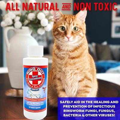 Show full view: Ring Out Skin & Paw Cleaning Spray for Dogs & Cats, 4-fl oz bottle slide 9 of 10