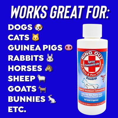 Show full view: Ring Out Skin & Paw Cleaning Spray for Dogs & Cats, 4-fl oz bottle slide 8 of 10