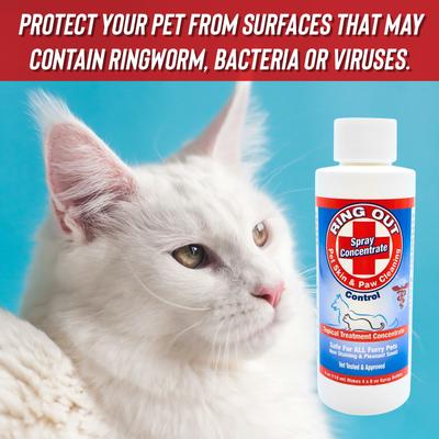 Show full view: Ring Out Skin & Paw Cleaning Spray for Dogs & Cats, 4-fl oz bottle slide 7 of 10