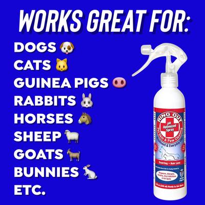 Show full view: Ring Out Skin & Paw Cleaning Spray for Dogs & Cats, 8-fl oz bottle slide 7 of 9