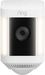 Ring Spotlight Cam Plus Battery Outdoor WiFi Pet Camera, White slide 2 of 6