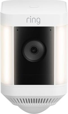 Show full view: Ring Spotlight Cam Plus Battery Outdoor WiFi Pet Camera, White slide 2 of 6