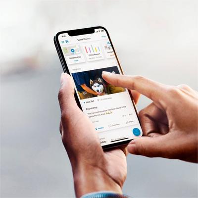 Show full view: Ring Spotlight Cam Plus Battery Outdoor WiFi Pet Camera, White slide 6 of 6