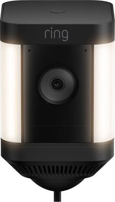 RING Spotlight Cam Plus Battery Outdoor WiFi Pet Camera, Black
