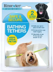 Rinse Ace Dog Bathing Tethers, 2 tethers