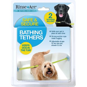 Rinse Ace Dog Bathing Tethers, 2 tethers