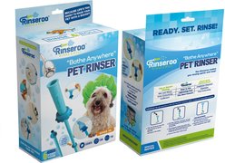 Rinseroo Bathe Anywhere Pet Rinser Hose Attachment, 6-ft, Blue