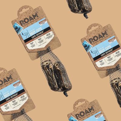 Show full view: Roam Ossy Cuts Cape Ostrich Dog Treats, 2 count slide 5 of 8