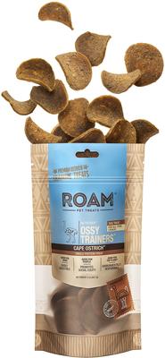 Show full view: Roam Ossy Trainers Premium Jerky Ostrich Dog Treats, 1-lb bag slide 5 of 5