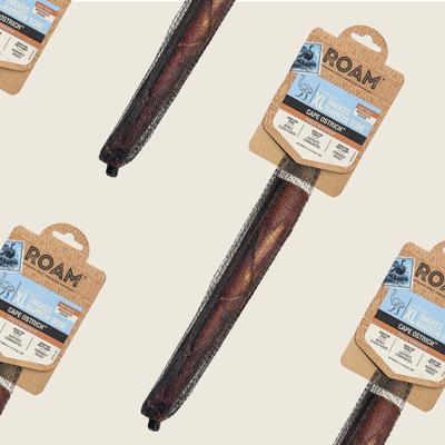 Show full view: Roam Smoked Marrow Cape Ostrich XL Bone Dog Treats, 1 count slide 5 of 8
