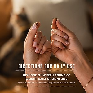 Rocco & Roxie Supply Co. Chicken Flavored Digestive Aid Probiotic Chew Supplement for Cats, 3.7-oz bag