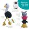 Show in main carousel: Rocket & Rex Squeakers, Rope & Plush Dog Toy Gift Set, 3 count slide 4 of 10