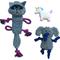 Show in main carousel: Rocket & Rex Squeakers Stuffing-Free Rope & Plush Dog Toy Gift Set, 3 count slide 1 of 9