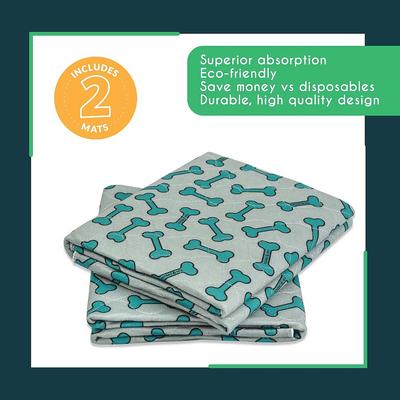 Show full view: Rocket & Rex Washable Puppy Training Pads, Large: 36 x 30-in, 2 count, Unscented slide 8 of 12