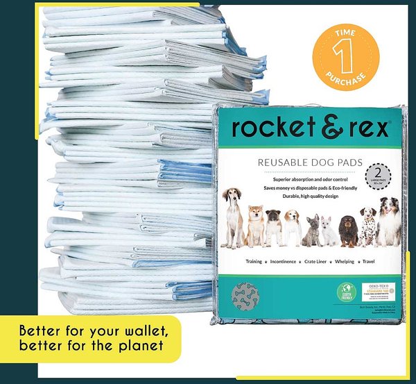 Rocket & Rex Washable Puppy Training Pads