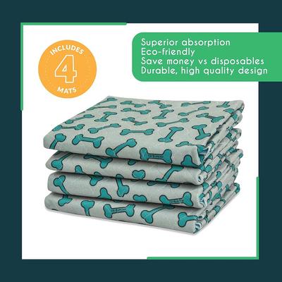 Show full view: Rocket & Rex Washable Puppy Training Pads, Large: 36 x 30-in, 4 count, Unscented slide 8 of 12