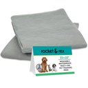 Rocket & Rex Washable Puppy Training Pads, Medium: 22 x 22-in, 2 count, Unscented