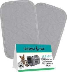 Rocket & Rex Washable Puppy Training Pads, X-Small: 17.5 x 11-in, 2 count