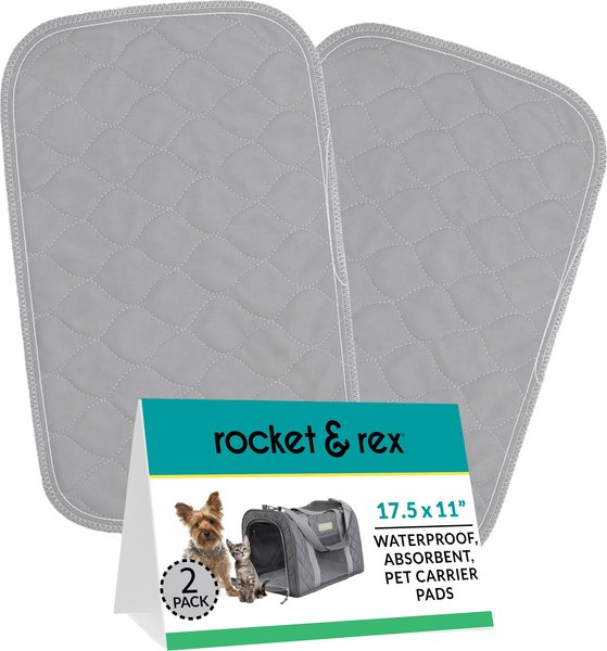 Show full view: Rocket & Rex Washable Puppy Training Pads, X-Small: 17.5 x 11-in, 2 count slide 1 of 10