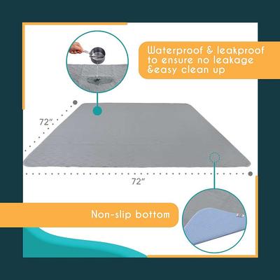 Show full view: Rocket & Rex Washable Puppy Training Pads, XX-Large: 72 x 72-in slide 5 of 12