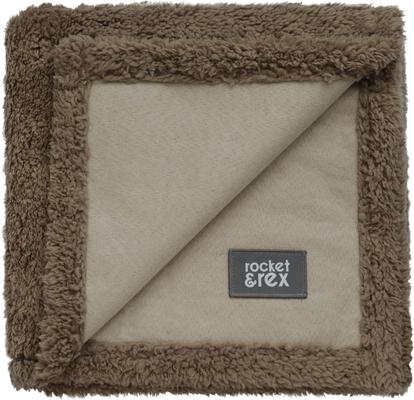 Show full view: Rocket & Rex Waterproof Cat & Dog Blanket, Brown, Medium slide 4 of 12